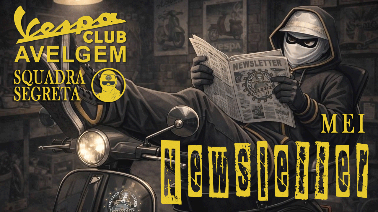 Vespa Club Avelgem nieuwsbrief mei